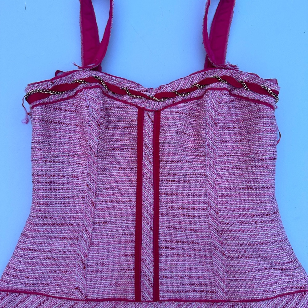 White House Black Market Tweed Sleeveless Top Size 2